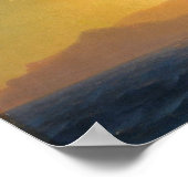 Aivazovsky - Sunset at Zee 1877 Poster (Hoek)