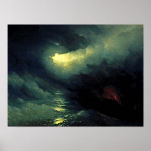 Aivazovsky - The Creation of the World Poster (Voorkant)