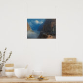 Aivazovsky - van Milli tot Gudauri 1868 Poster (Keuken)