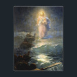 Aivazovsky - Walking on the Water Briefkaart<br><div class="desc">Walking on the Water,  fine art painting by Ivan Aivazovsky,  1888</div>