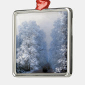Aivazovsky - Winterlandschap Metalen Ornament (Links)