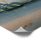 Aivazovsky - Zee-engte met de vuurtoren Poster (Hoek)