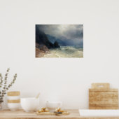 Aivazovsky - Zee kust Poster (Keuken)