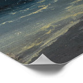 Aivazovsky - zeilende schepen op een kalm Zee door Poster (Hoek)