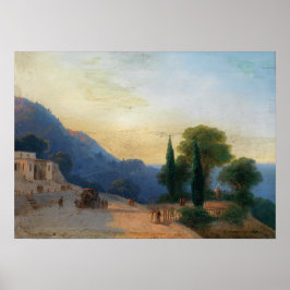 Aivazovsky - Zomer Dag Op De Krim Poster