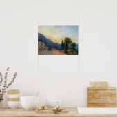 Aivazovsky - Zomer Dag Op De Krim Poster (Keuken)