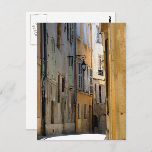 Aix Alley Briefkaart (Voorkant / Achterkant)