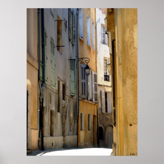 Aix Alley Poster (Voorkant)