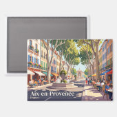 Aix-en-Provence Frankrijk Magneet (Voorkant / Achterkant)