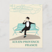 Aix-en-Provence Frankrijk reisposter Briefkaart (Voorkant)