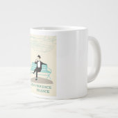 Aix-en-Provence Frankrijk reisposter Grote Koffiekop (Voorkant rechts)
