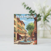 Aix-en-Provence Frankrijk Reizen Briefkaart (Staand voorkant)
