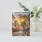 Aix-en-Provence Frankrijk Reizen Briefkaart (Staand voorkant)