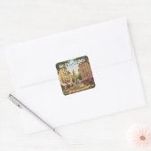Aix-en-Provence Frankrijk Reizen Vierkante Sticker (Envelop)