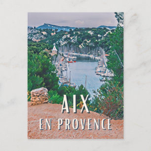 Aix-en-Provence Photo Vintage Briefkaart
