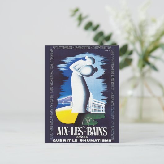  aix-Les-Bains Briefkaart (Staand voorkant)