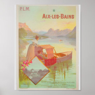 Aix Les Bains Frankrijk Poster