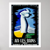 Aix Les Bains ~ Savoie Poster (Voorkant)