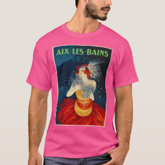 Aix Les Bains Thermal Spa Town Lake Bourget Savoie T-shirt