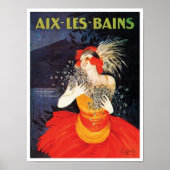 Aix Les Bains Travel Poster (Voorkant)