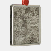 Aix Metalen Ornament (Rechts)