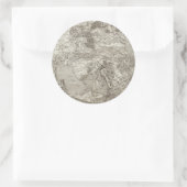 Aix Ronde Sticker (Tas)