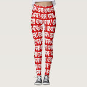 Aiya. 哎 呀! OMG! Chinese Hanzi-taal Leggings (Voorkant)