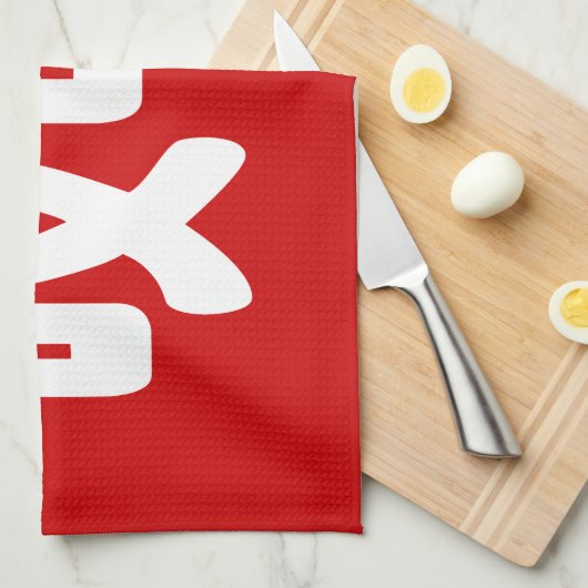 Aiya. 哎 呀! OMG! Chinese Hanzi-taal Theedoek (Quarter Fold)