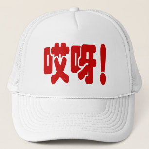 Aiya. 哎 呀! OMG! Chinese Hanzi-taal Trucker Pet
