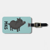 AJ- Pot Bellied Pig Bagagelabel (Voorkant horizontaal)
