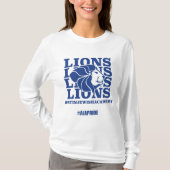 AJA Lions Long Sleeve Shirt (Voorkant)