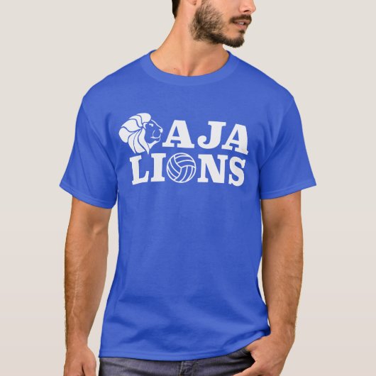 AJA Lions Volleybal T-shirt (Voorkant)