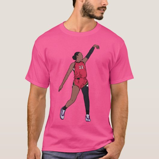 A'Ja Wilson heeft de release aangekondigd T-shirt (Voorkant)