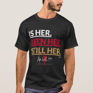 A'ja Wilson - Is zij. Zij was het. Nog steeds haar T-shirt