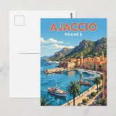 Ajaccio Frankrijk Briefkaart (Voorkant / Achterkant)
