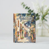 Ajaccio Frankrijk Briefkaart (Staand voorkant)