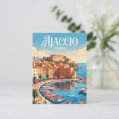 Ajaccio Frankrijk Briefkaart (Staand voorkant)