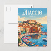 Ajaccio Frankrijk Briefkaart (Voorkant / Achterkant)