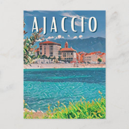 Ajaccio Photo Vintage Briefkaart