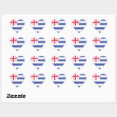 Ajaria liefde vlag trots hart sticker (Vel)