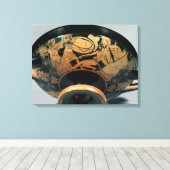 Ajax, opgeëist door Athena Canvas Afdruk (Insitu (Houten vloer))