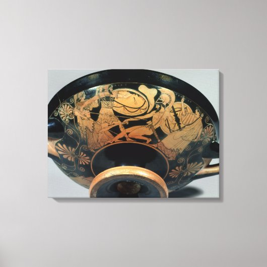 Ajax, opgeëist door Athena Canvas Afdruk (Voorkant)