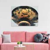 Ajax, opgeëist door Athena Canvas Afdruk (Insitu (Woonkamer))