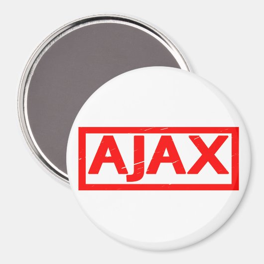 Ajax Stamp Magneet (Voorkant / Achterkant)