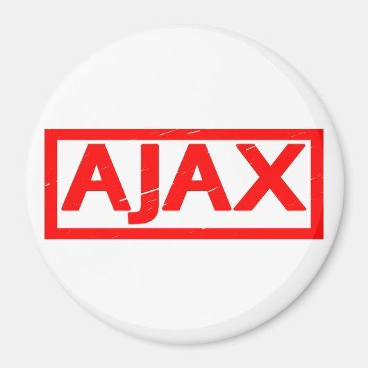 Ajax Stamp Magneet (Voorkant)