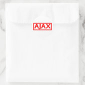 Ajax Stamp Ronde Sticker (Tas)