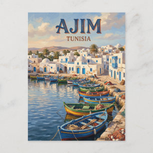 Ajim Tunesië Briefkaart