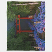 Ajisai no Kaidan Fleece Deken (Voorkant)