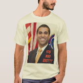 Ajit Pai Net Neutrality Funny T-Shirt (Voorkant)