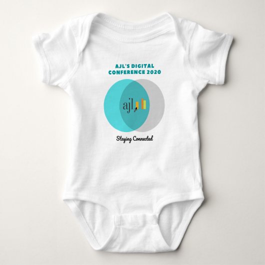AJL 2020 Digital Conference - één stuk Baby Romper (Voorkant)